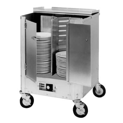 Cres Cor® HJ-531-13-180 180 Plate Capacity Heated Dish Dolly