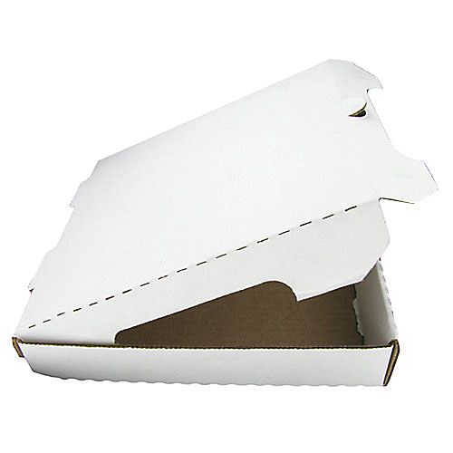 Honeymoon Paper PBOX110 Plain White 10" Pizza Box - 50 / CS