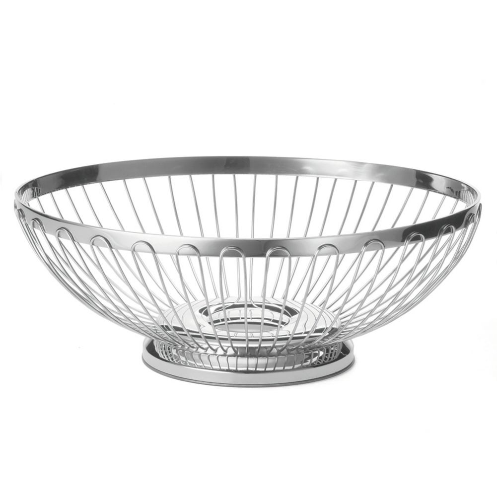TableCraft 6171 Regent S/S 7" x 6" Oval Basket