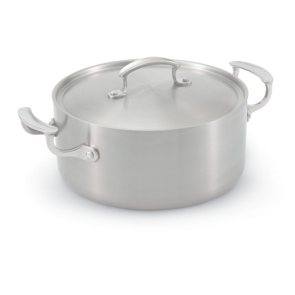 Vollrath 49411 Miramar 5 Quart Casserole Pan with Low Dome Cover