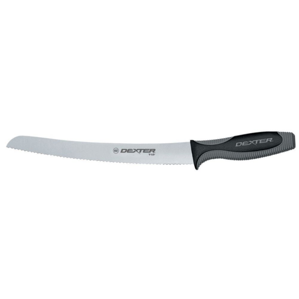 Dexter Russell V147-10SC-PCP V-lo® 10" Scalloped Bread Knife