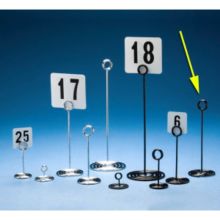 1-1/2-Inch Black American Metalcraft NSB1 Swirl Base Number Stands 