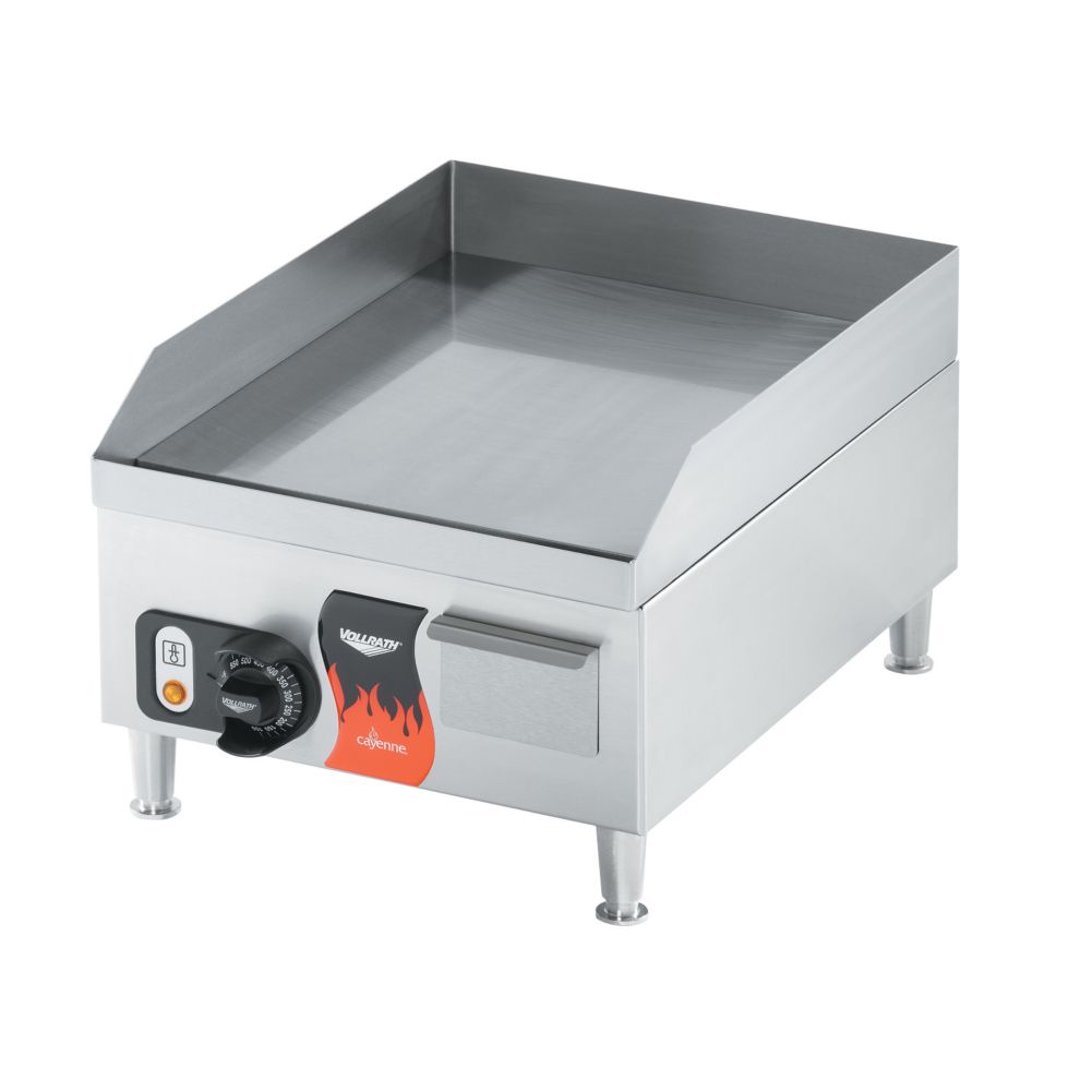 Vollrath 40715 Cayenne 141/4 x 20" Electric Flat Top Griddle Wasserstrom