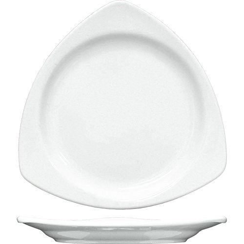 International Tableware TR10EW Euro White 10.5" Plate 12 / CS