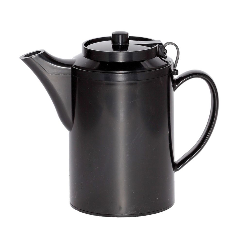 Service Ideas TST612BL Plastic 16 Oz. Double Wall Tea Pot 6 / CS