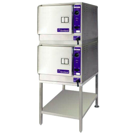 Cleveland Range 22CET33.1 SteamChef™ 3 Double Stacked Steamer Wasserstrom