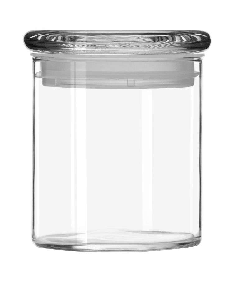 Libbey 71852 22 Oz. Condiment Jar with Lid