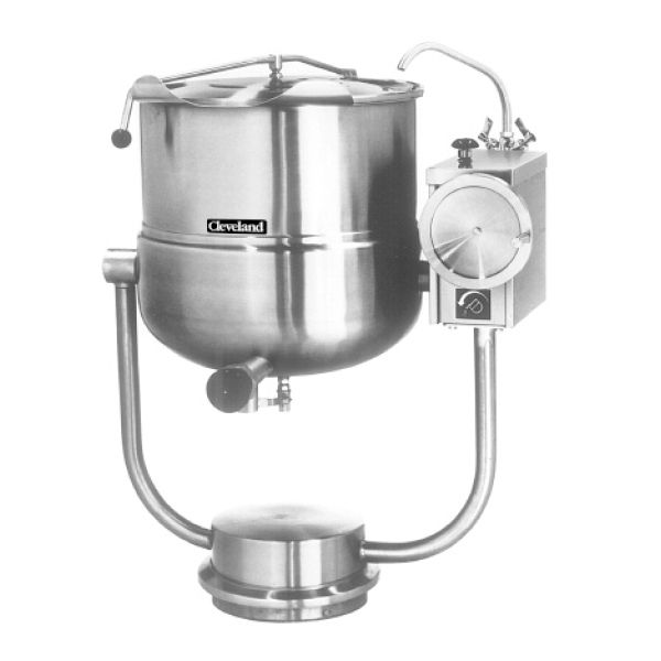 Cleveland Range KDP40T Direct Steam 40 Gallon Tilting Kettle Wasserstrom
