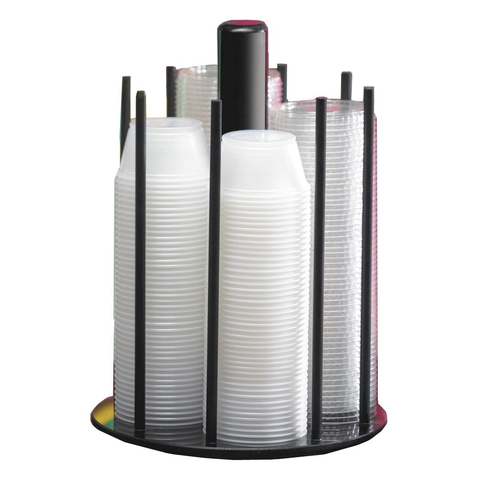 CalMil 12122 Revolving Organizer for 2.5" Ramekin Lids Wasserstrom