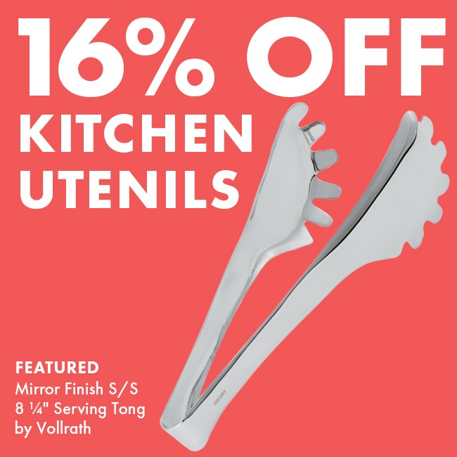 Save 16% On Kitchen Utensils