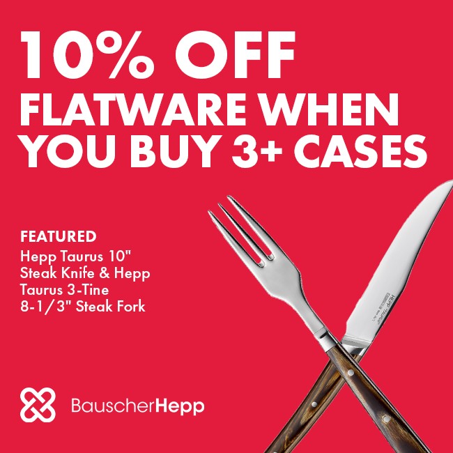 Save 10% on Flatware