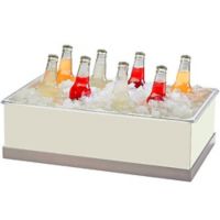 IRP Insulated Beverage Tub Countertop Chiller Beverage Cooler | Black
