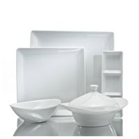 Fusion Undecorated Dinnerware by Sant'Andrea