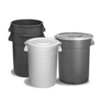 CONTINENTAL 3201GY Gray Lid for Round 32 Gal Huskee Receptacles for sale online 
