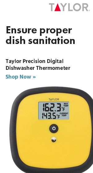 Taylor Precision Products Digital Dishwasher Thermometer