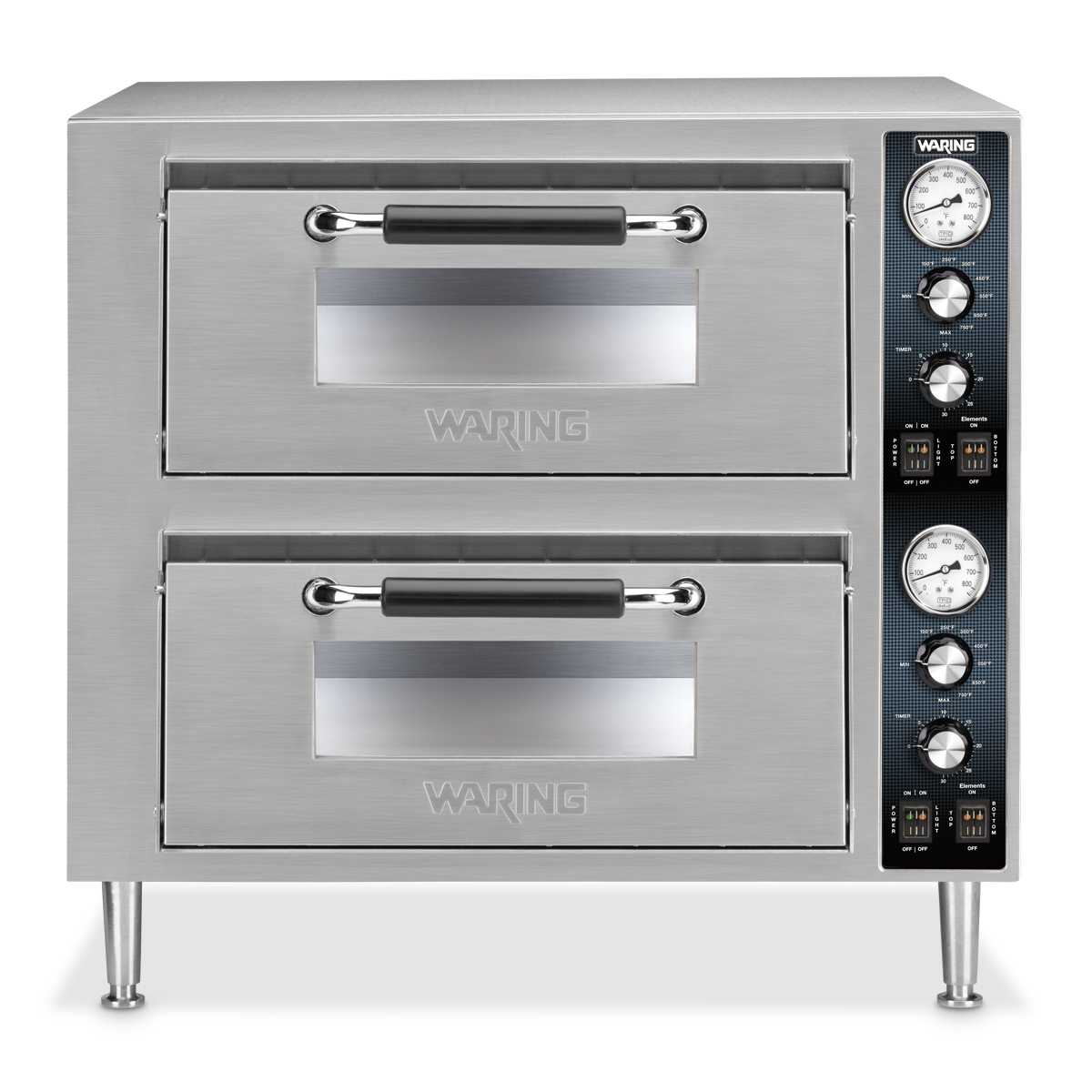 Waring® Commercial WPO750 240V Double Door Pizza Oven