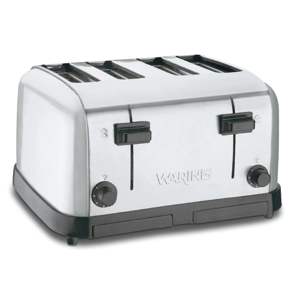 Waring® Commercial WCT708 120V Medium-Duty 4-Slot Toaster